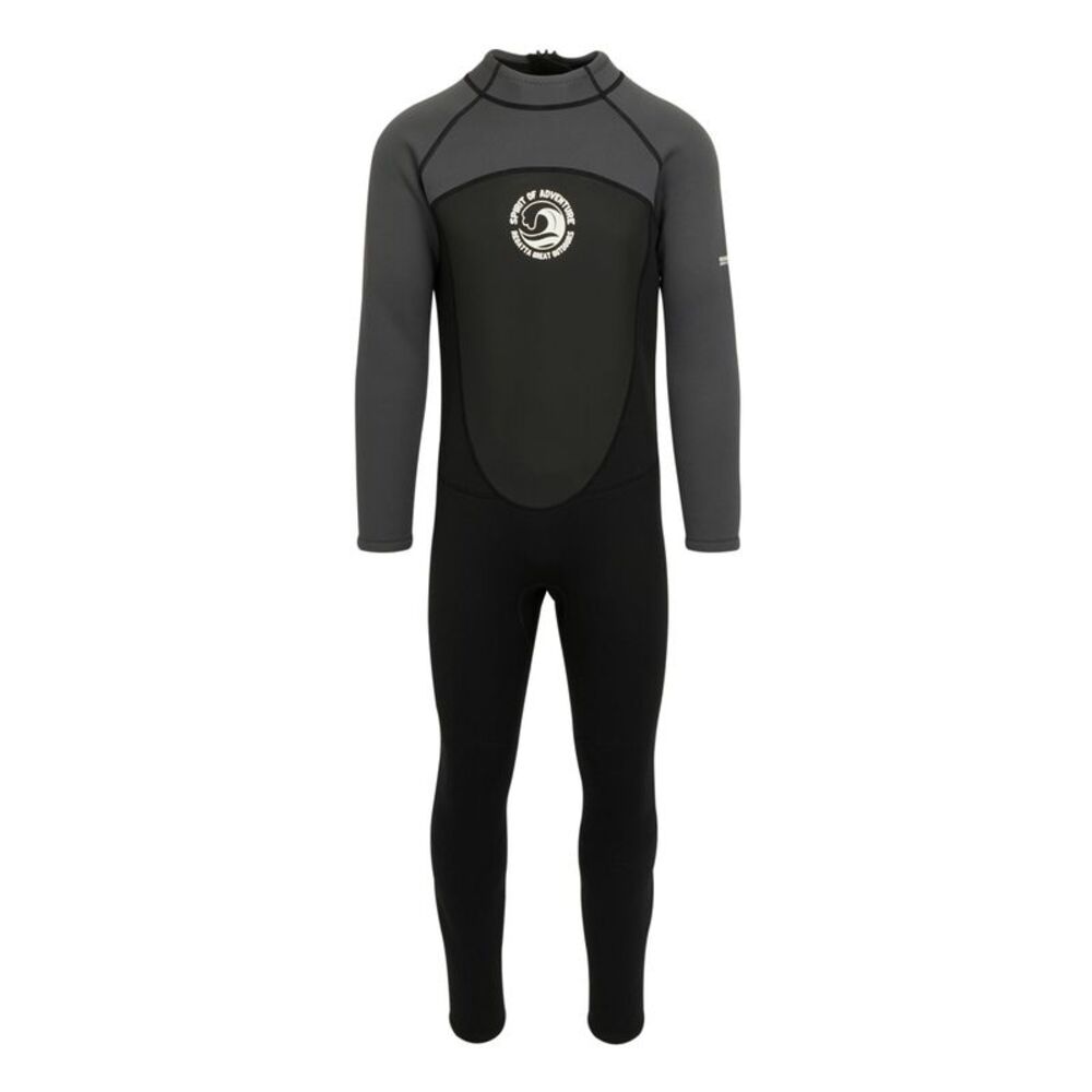 Regatta Mens Grippy Wetsuit / Black/Dark Grey/White